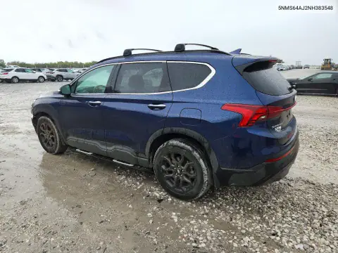 5NMS64AJ2NH383548 — 2022 Hyundai Santa FE, фото 2 с аукциона Copart, Передняя часть