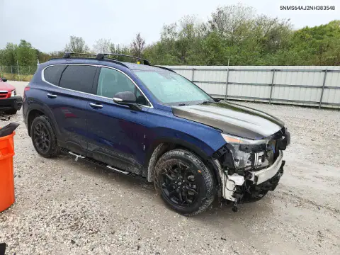 5NMS64AJ2NH383548 — 2022 Hyundai Santa FE, фото 4 с аукциона Copart, Передняя часть