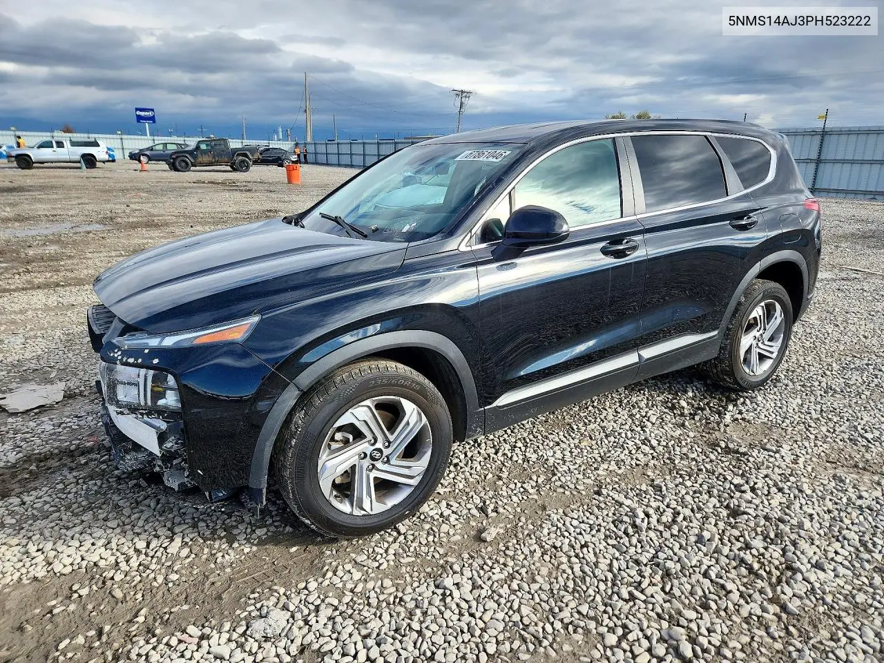 5NMS14AJ3PH523222 Hyundai Santa FE 2023 — повреждение Передняя часть, фото до ремонта