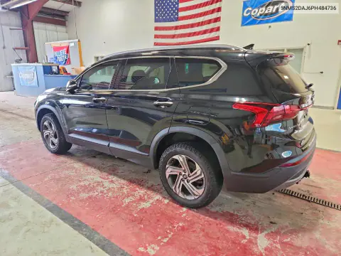 2023 Hyundai Santa Fe Sel VIN 5NMS2DAJ6PH484736 фото 2