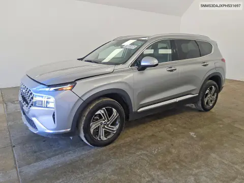 5NMS3DAJXPH531697 — 2023 Hyundai Santa FE, Передняя часть, фото до ремонта
