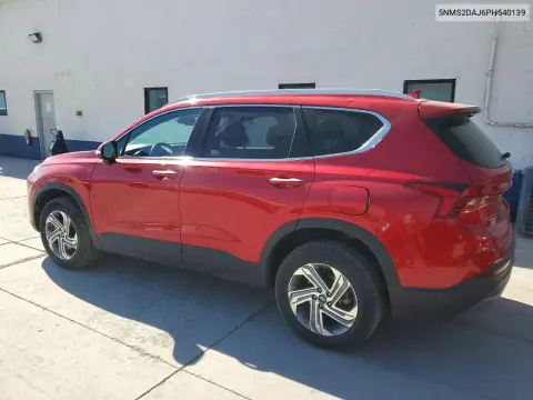 2023 Hyundai Santa Fe Sel VIN 5NMS2DAJ6PH540139 фото 2