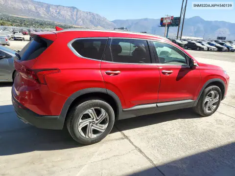 2023 Hyundai Santa Fe Sel VIN 5NMS2DAJ6PH540139 фото 3