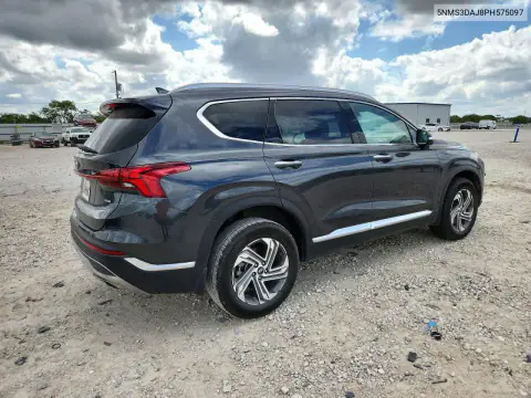5NMS3DAJ8PH575097 — 2023 Hyundai Santa FE, фото 3 с аукциона Copart, Передняя часть