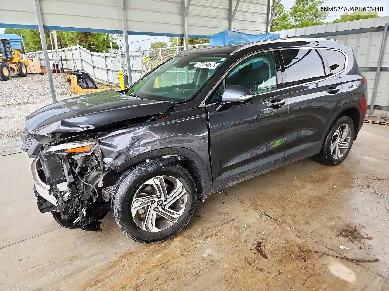 5NMS24AJ6PH603448 Hyundai Santa FE 2023 — повреждение Передняя часть, фото до ремонта