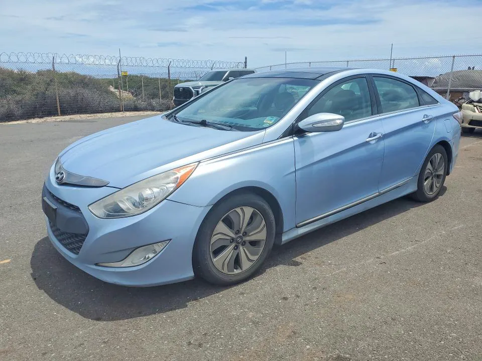2014 Hyundai SONATA HYBRID VIN KMHEC4A43EA106638 фото 1