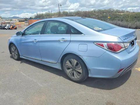 2014 Hyundai SONATA HYBRID VIN KMHEC4A43EA106638 фото 2