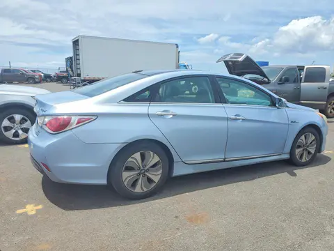 2014 Hyundai SONATA HYBRID VIN KMHEC4A43EA106638 фото 3