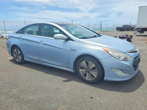 2014 Hyundai SONATA HYBRID VIN KMHEC4A43EA106638 фото 4