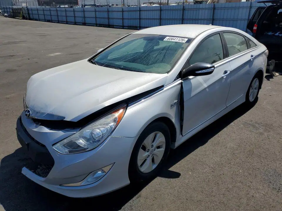 KMHEC4A40FA133104 Hyundai Sonata Hybrid 2015 — повреждение Передняя часть, фото до ремонта