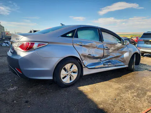 2015 Hyundai SONATA HYBRID VIN KMHEC4A43FA129273 фото 3