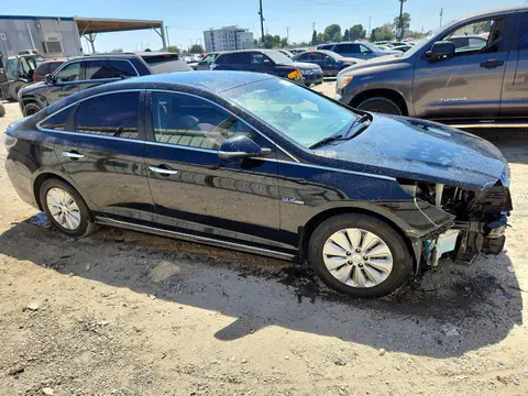 2016 Hyundai SONATA HYBRID VIN KMHE24L13GA033232 фото 4