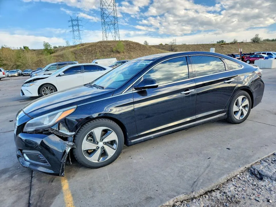 2016 HYUNDAI SONATA HYBRID VIN KMHE34L11GA017415 фото 1