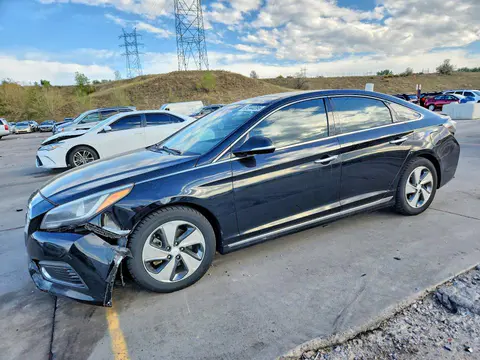 KMHE34L11GA017415 — 2016 Hyundai Sonata Hybrid, Передняя часть (Front End), фото до ремонта