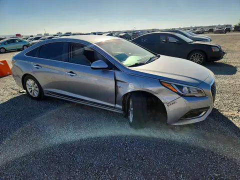 2016 Hyundai SONATA HYBRID VIN KMHE24L19GA013938 фото 4