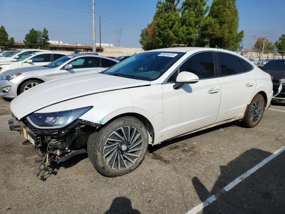 2021 Hyundai SONATA HYBRID VIN KMHL34JJ4MA027877 фото 1