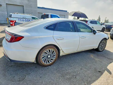 2021 Hyundai SONATA HYBRID VIN KMHL34JJ4MA027877 фото 3