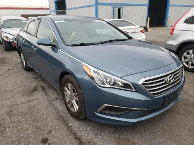 5NPE24AF6HH535696 — 2017 Hyundai Sonata SE, Вандализм (Vandalism), фото до ремонта