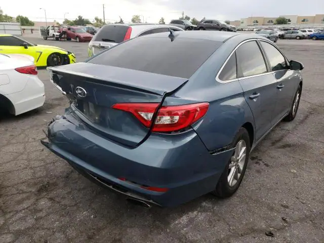 5NPE24AF6HH535696 — 2017 Hyundai Sonata SE, фото 4 с аукциона Copart 27.10.2022, Задняя часть