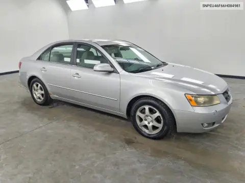 2006 Hyundai Sonata Gls V6 VIN 5NPEU46F66H084981 фото 4