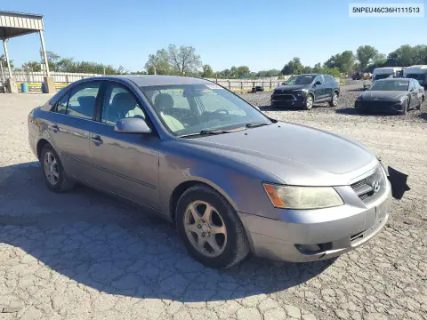 2006 Hyundai Sonata Gls VIN 5NPEU46C36H111513 фото 4