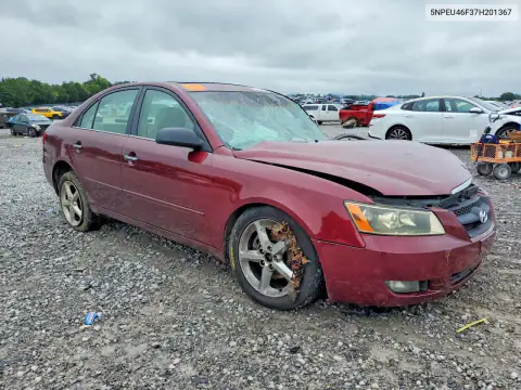 5NPEU46F37H201367 — 2007 Hyundai Sonata, фото 4 с аукциона Copart 22.10.2026, Повреждения со всех сторон