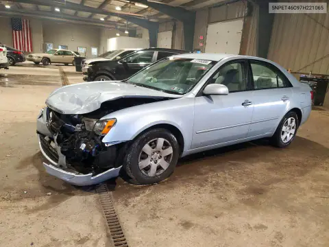 2007 Hyundai Sonata Gls VIN 5NPET46C97H221065 фото 1