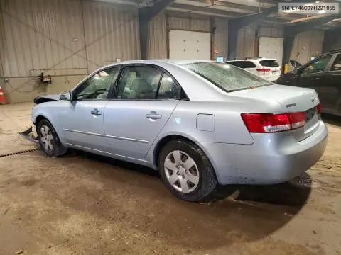 2007 Hyundai Sonata Gls VIN 5NPET46C97H221065 фото 2