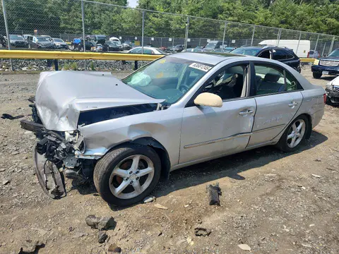 5NPEU46C38H317143 — 2008 Hyundai Sonata, Передняя часть (Front End), фото до ремонта