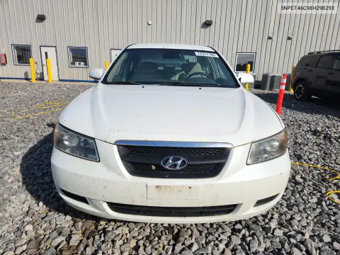 2008 Hyundai Sonata Gls VIN 5NPET46C98H298293 фото 5