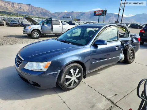 2009 Hyundai Sonata Gls VIN 5NPET46C39H520022 фото 1