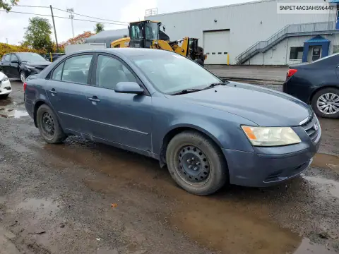 5NPET4AC3AH596447 — 2010 Hyundai Sonata, фото 4 с аукциона Copart, Передняя часть