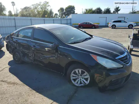 2011 Hyundai Sonata Gls VIN 5NPEB4AC4BH184459 фото 4