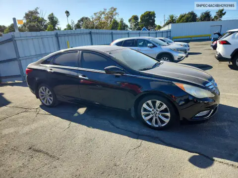 2011 Hyundai Sonata Se VIN 5NPEC4AC4BH293985 фото 4