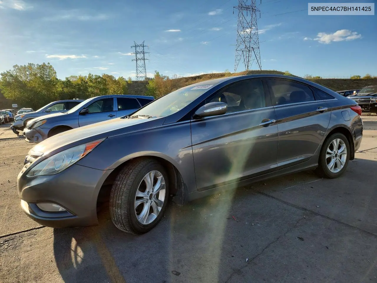 2011 Hyundai Sonata VIN 5NPEC4AC7BH141425 фото 1
