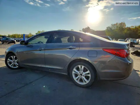 2011 Hyundai Sonata VIN 5NPEC4AC7BH141425 фото 2