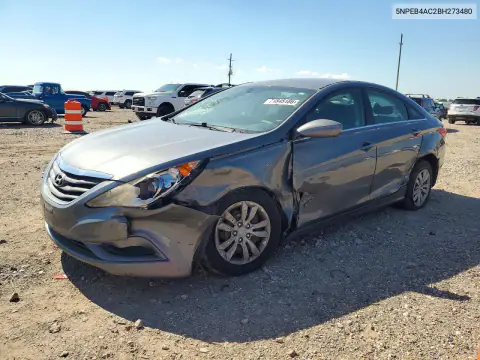 2011 Hyundai Sonata Gls VIN 5NPEB4AC2BH273480 фото 1