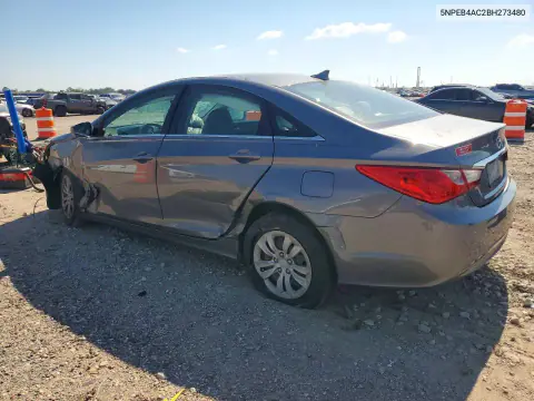 2011 Hyundai Sonata Gls VIN 5NPEB4AC2BH273480 фото 2