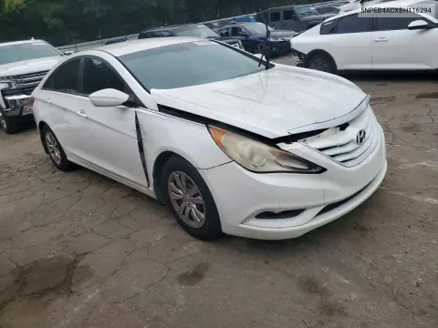 2011 Hyundai Sonata Gls VIN 5NPEB4ACXBH116294 фото 4