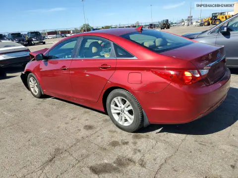 2011 Hyundai Sonata Gls VIN 5NPEB4AC8BH268087 фото 2