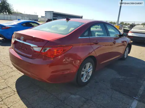 2011 Hyundai Sonata Gls VIN 5NPEB4AC8BH268087 фото 3