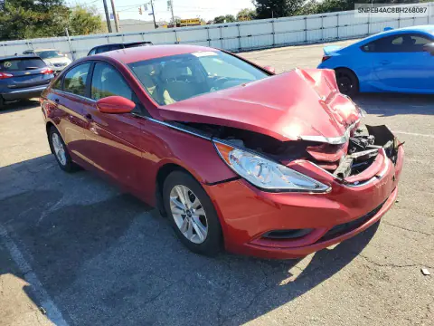 2011 Hyundai Sonata Gls VIN 5NPEB4AC8BH268087 фото 4