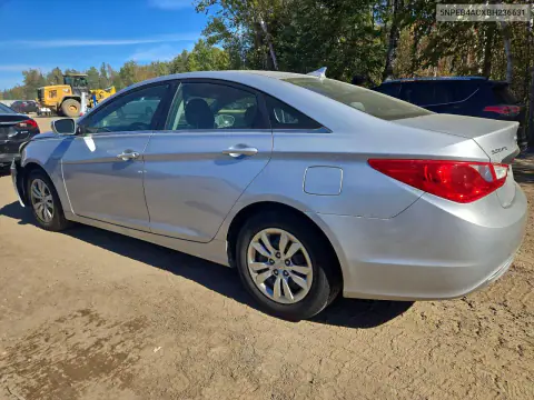 2011 Hyundai Sonata Gls VIN 5NPEB4ACXBH236631 фото 2