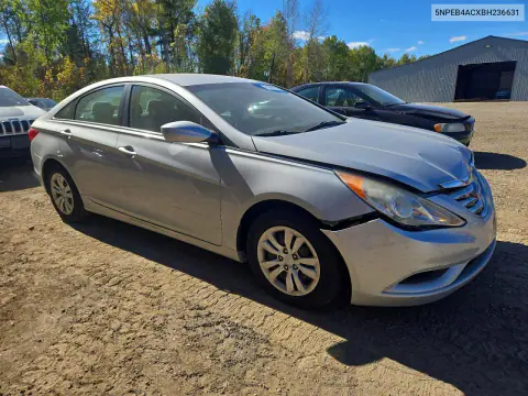 2011 Hyundai Sonata Gls VIN 5NPEB4ACXBH236631 фото 4