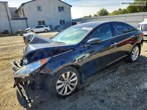 2011 Hyundai Sonata Se VIN 5NPEC4AC9BH120706 фото 1