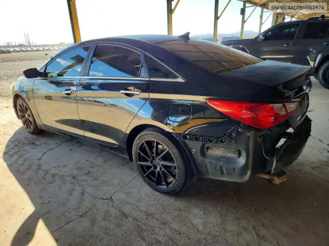 2011 Hyundai Sonata Se VIN 5NPEC4AC0BH063974 фото 2
