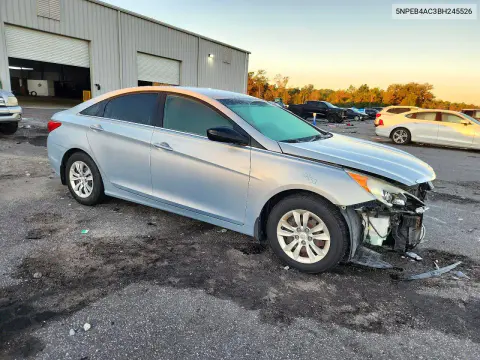 2011 Hyundai Sonata Gls VIN 5NPEB4AC3BH245526 фото 4