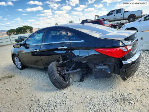 2011 Hyundai Sonata Limited VIN 5NPEC4AC8BH005207 фото 2