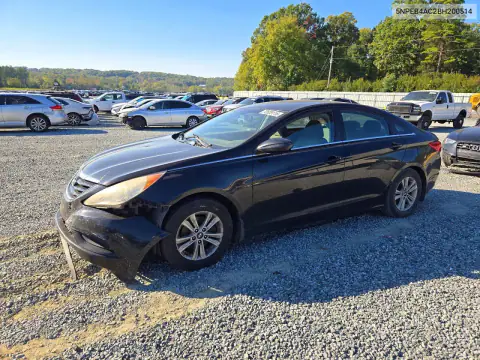 5NPEB4AC2BH200514 Hyundai Sonata 2011 — повреждение Передняя часть, фото до ремонта