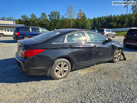 5NPEB4AC2BH200514 — 2011 Hyundai Sonata, фото 3 с аукциона Copart, Передняя часть
